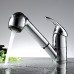 Stainless Steel Single Handle Pull Down Kitchen Faucet Pull Out Kitchen Faucets - B07FDMXQ5F